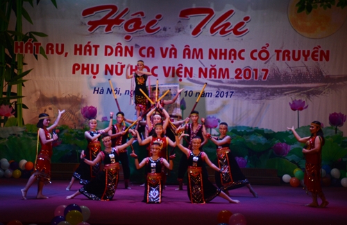 Học viện Quân y tổ chức Hội thi hát ru và hát dân ca năm 2017